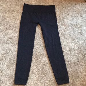 LEGGINGS DARK DENIM BLUE COLOR